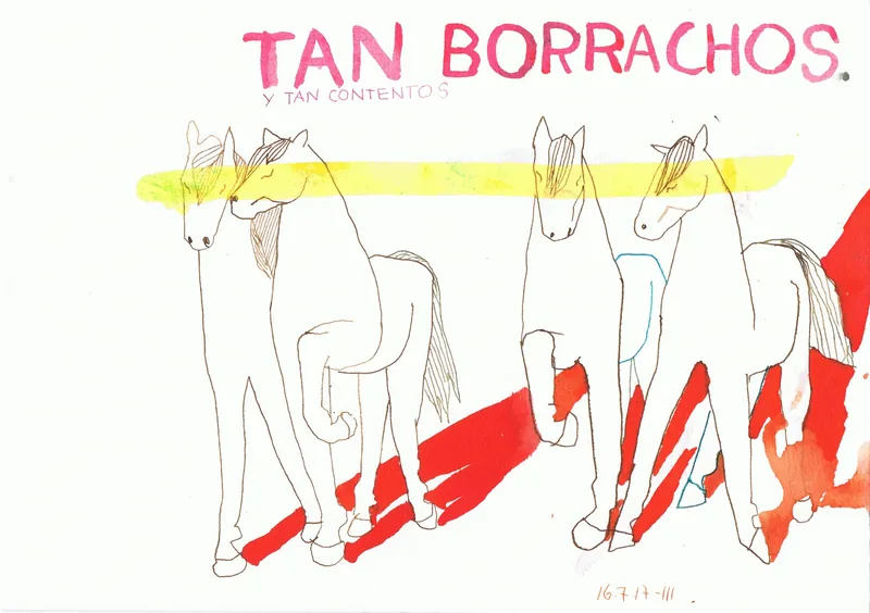 Tan borrachos y tan contentos (mediano)